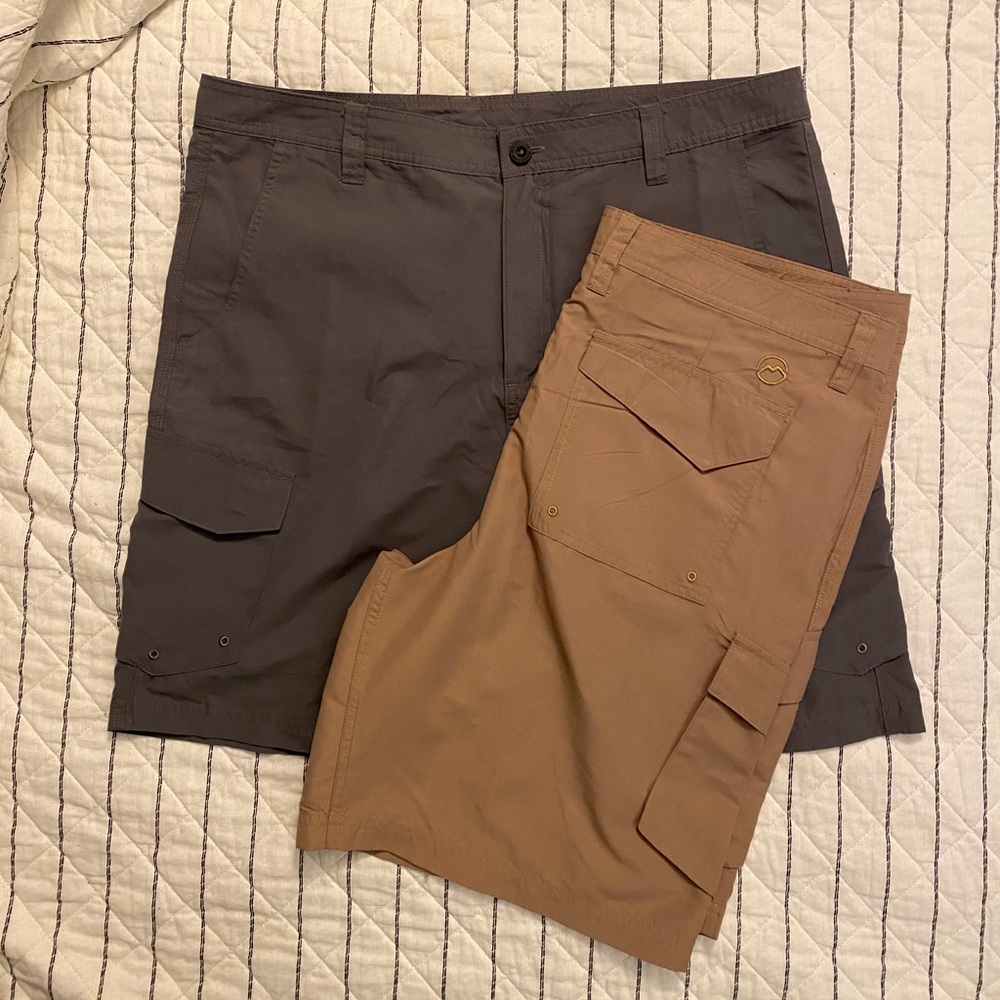2 pair Magellan Shorts 36